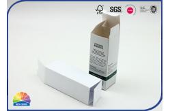 China White Paper Gift Box Carton With Embossing Matte Lamination supplier