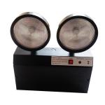 Custom Battery Operated Twin Spot Emergency Lights 220V with Steel Casing for sale