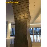Four Feet Bronze Color Embossed Stainless Steel Sheet Decoration Product for sale