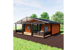 China Prefabricated Modular Expandable Container House Residential House With Balcony Room Villa supplier
