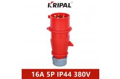 China IEC standard IP44 Industrial Plug 16A 32A 380V Three Phase Dustproof supplier