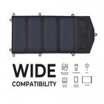 Camouflage Polyester Portable Solar Panel Battery Pack For Mobile Phones Camping for sale