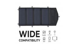 China Camouflage Polyester Portable Solar Panel Battery Pack For Mobile Phones Camping supplier