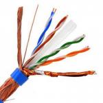 Indoor Waterproof S/FTP Lan Cable CCA Cat6 Communication Network Gigabit for sale