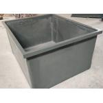 Half Transparent FRP Hand Lay Up Fiberglass Fish Tank For Aquarium Exhibition for sale