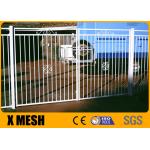 Flat Top Aluminium Fencing 6063 T6 Powder Coated For Pool for sale