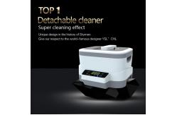 China Detachable Household Ultrasonic Cleaning Machine Digital Timer 1200ml 40KHz Frequency supplier
