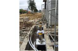China Automatic Concrete Hydraulic Road Blocker High Security Vehicle Parking Bollard supplier