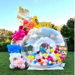 Tunnel PVC Transparent Inflatable Bubble House Giant Clear Camping for sale