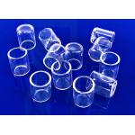Customized polishing Various Sizes Clear Small Quartz Glass Crucible for sale