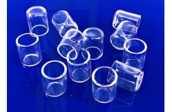China Customized polishing Various Sizes Clear Small Quartz Glass Crucible supplier