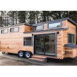 Fully Assembled Trailer Prefab Tiny House For Mobile Kiosk, Mobile Office for sale