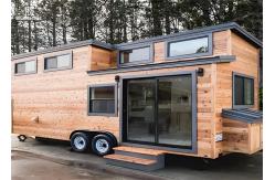 China Fully Assembled Trailer Prefab Tiny House For Mobile Kiosk, Mobile Office supplier
