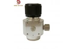 China Aluminium Commercial CO2 Mini Gas Regulator With 1.8K Burst Safety Valve supplier