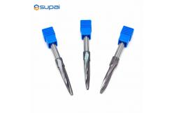China Tapered End Milling Cutter With Center Cutting And No Coolant Through supplier