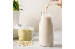 China In Stock 1000Ml 750Ml Portable Juice Milk Glass Bottles With Lid supplier