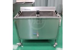 China 9kw Power Vegetable Blanching Machine Manual Peanut Precooking Equipment supplier