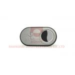 Lift Spare Parts Replacement Elevator Buttons ABS Base With Metal Circle Outer Frame And  Surface for sale