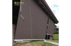 China Vertical Universal Retractable Window Awnings Remote Control supplier