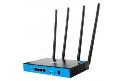 China Wifi Chipset 2.4GHz 4G LTE Industrial Router 300Mbps 4G Mobile Router supplier