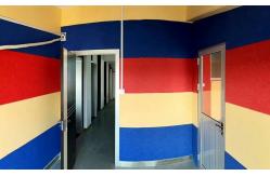 China Sponge Different Shape Ceiling Polyester Acoustic Panels For Studio Room supplier