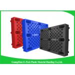 Stackable Warehouse Rackable Plastic Pallets , Light Duty 40 X 48 Plastic Pallets
