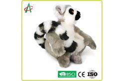 China Cute 10'' No Irritation Madagascar Lemur Plush Toy supplier