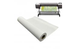 China Matte Adhesive Canvas For Solvent Inks Wall Decoration 350gsm supplier