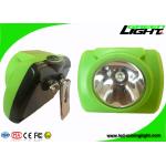 IP68 Waterproof Mining Hard Hat Led Lights , Miners Helmet Light PC Material for sale