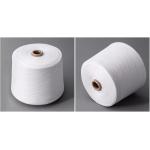 factory provide Raw White Polyester Poly Poly Core Spun Yarn 22S/2 for sale