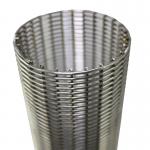 Casing Pipe Johnson Strainer Pipe Screen Filter Tube Mesh With Plain End Connection Supplier Factories 8 Inch Diameter for sale