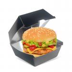 Eco-friendly Fast Food Packaging Box Customized Hamburger Box with Biodegradable Materia for sale