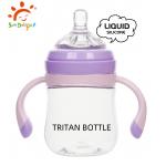 0-6 Months Newborn Baby Feeding Bottle Without Handle Silicone Nipple for sale