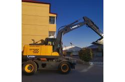 China Log Grapple Mini Hydraulic Excavator Hydraulic Brake Small Digging Machine supplier