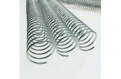China Aluminum 6-80mm Bundled Metal Single Spiral Coil Suitable For Notebook supplier