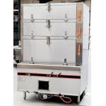 Seafood Commercial Electric Steamer with 3 Independent Compartment 550w / 220v for sale