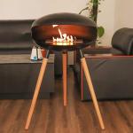 Carbon Steel 27.5 Inch Ethanol Fire Pits  26.5kg Cocoon Ethanol for sale
