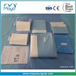 Surgical Use Vertebral Surgery Sterile Laminectomy Spinal Drape Pack with incision Film for sale