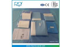 China Surgical Use Vertebral Surgery Sterile Laminectomy Spinal Drape Pack with incision Film supplier
