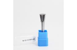 China SN Inverted Cone Shape Rotary Burr Cutter Single Cut - 6mm Shank supplier