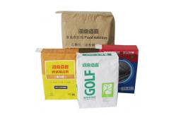 China Custom 20kg Tile Adhesive Valve Paper Bags 3 Ply Multiwall supplier