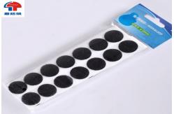 China Round Black Hook And Loop Coins Hook Loop Fasteners for Home furnishing supplier