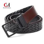 Genuine Leather Braided Belt 110CM Length Environmentally Friendly for sale