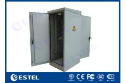 China Two Doors 4G System Outdoor Telecom Enclosure Weatherproof 1300mm High supplier