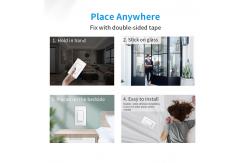 China 433Mhz Self Powered Wireless Switch Remote Light Switch Waterproof Wall Panel supplier