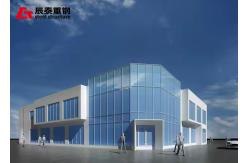 China Prefabricated Steel Structure Exhibition Hall Large Span Steel Structures Construction supplier