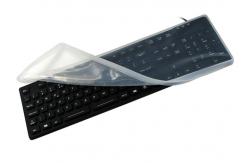 China No Mounting Medical Keyboard EN55022 With Removable Silicone Cover supplier
