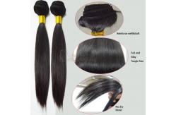 China Silky Straight Remy Virgin Peruvian Human Hair Extensions Tangle-Free supplier