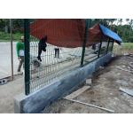 Welded Wire Mesh Security Curved Metal Fence PVC Powder Coated 3D Fence Panel for sale