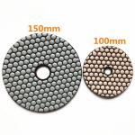 150mm Granite Sanding Discs Resin Bonded Marble Polishing Disc for sale
